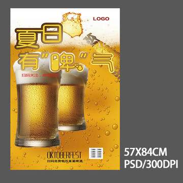 啤酒 海報