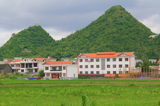 乡村美景 农民新居