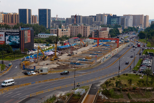 地铁 隧道 建筑 混凝土 地