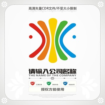 時(shí)尚創(chuàng)意魚logo