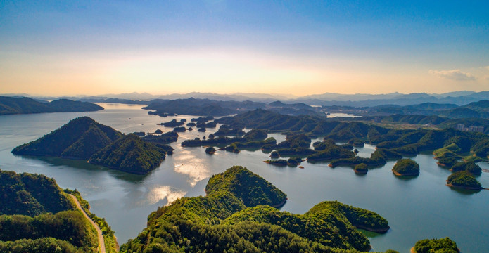 千岛湖 黄山尖 羡山 岛屿