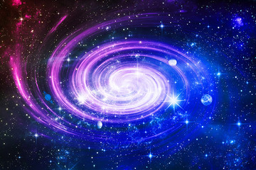 星空 漩渦星系