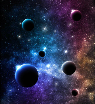 星空背景圖