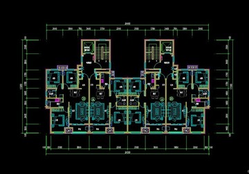 住宅楼CAD平面图
