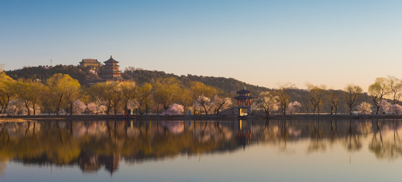 颐和园春景