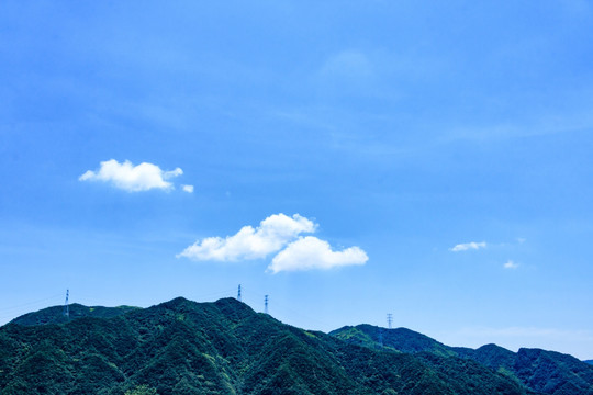 山峦起伏 群山连绵 山川