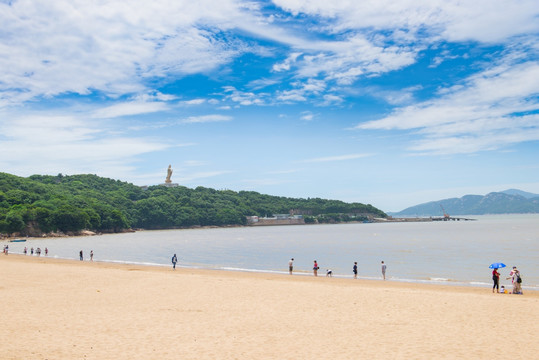 海边沙滩