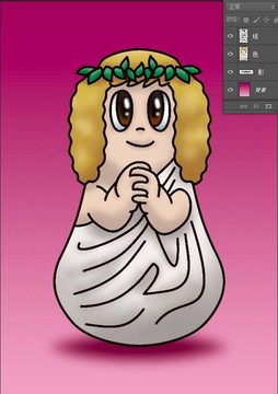 卡通處女座 萌處女 十二生肖
