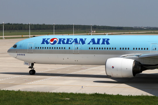 大韩航空 波音777宽体客机