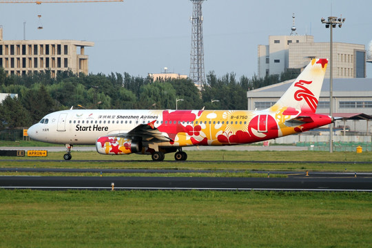 深圳航空 飞机 大运号彩绘