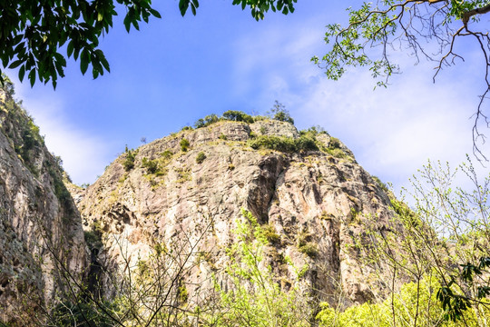 灵岩景区山景