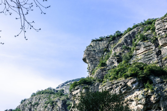 灵岩景区山景