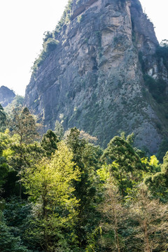 灵岩景区山景