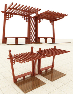 獨(dú)臂小廊架