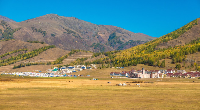 新疆贾登峪景色