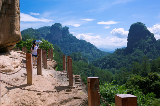 武夷山虎啸岩风景区