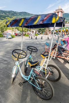 自行车 游乐场