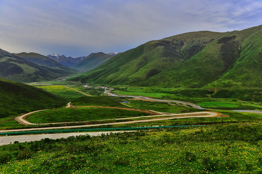 青藏高原美景