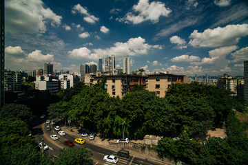 重庆城市风光江北区