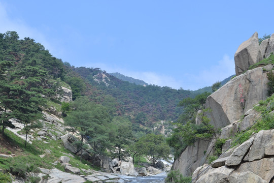 山泉水 山水风景