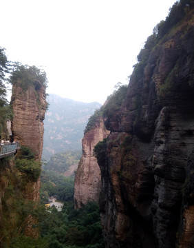 雁荡山小龙湫风景