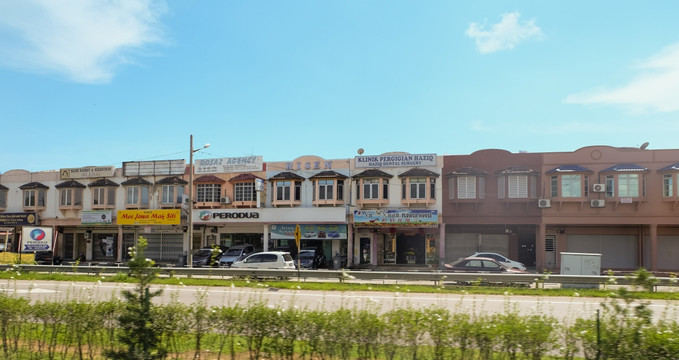 马来西亚 马路 街景