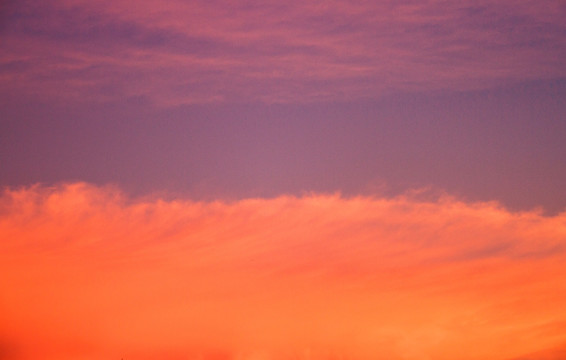 晚霞天空