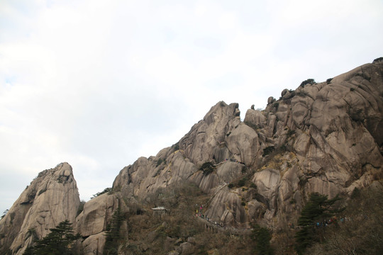 黄山奇峰怪石