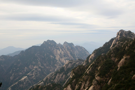 黄山群峰