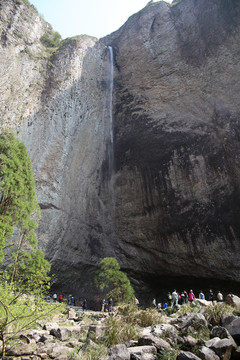 雁荡山大龙湫瀑布