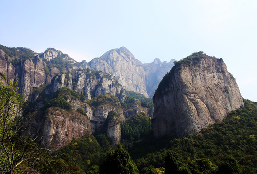 雁荡山大龙湫风光