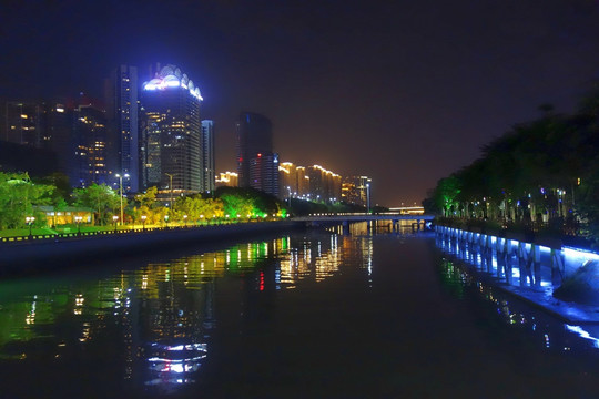 广州新城夜景