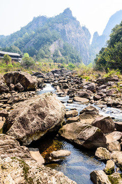 石桅岩景区山水风光