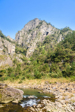 石桅岩景区山水风光