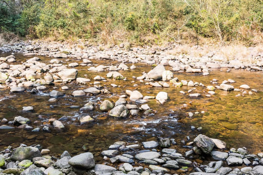 石桅岩景区山水风光