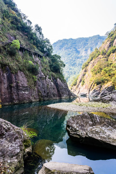 石桅岩景区山水风光