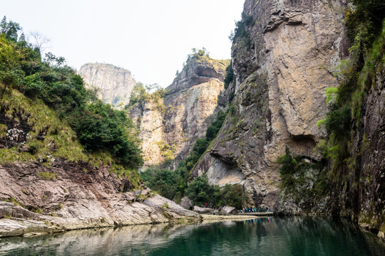 石桅岩景区山水风光