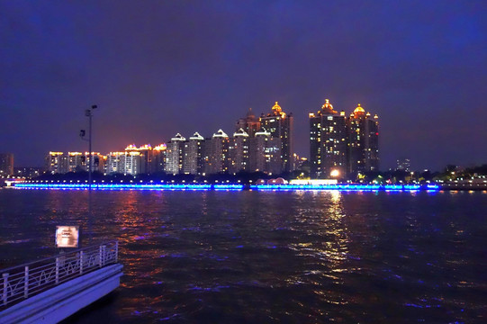 广州新城夜景 珠江
