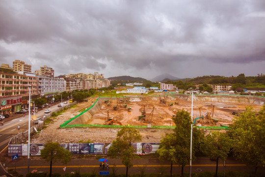 深圳龙岗爱联工地