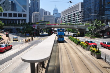 城市建筑 城市街道 城市街景