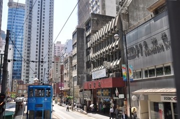 城市建筑 城市街道 城市街景