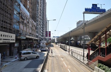 城市建筑 城市街道 城市街景