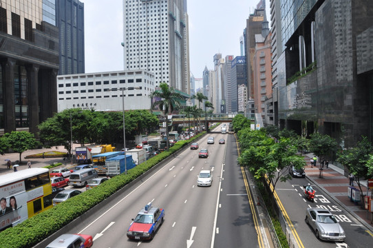 城市建筑 城市街道 城市街景