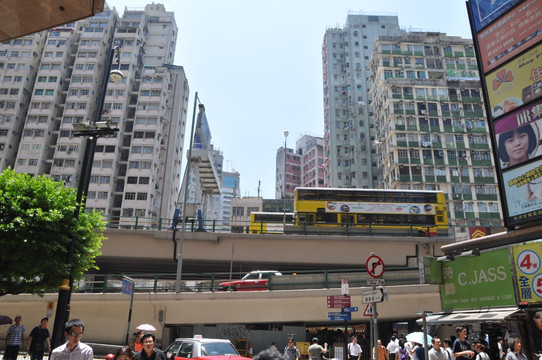 香港 香港街道 城市街道 中国