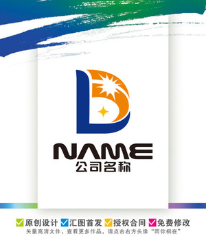 LB字母光電技術(shù)科技LOGO