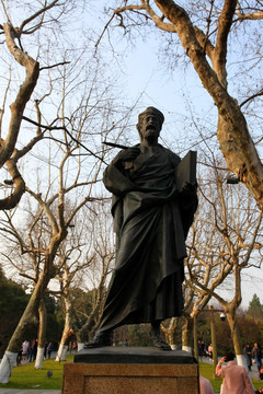 雕塑 杭州 马可波罗