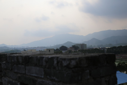 大鹏古城墙风景