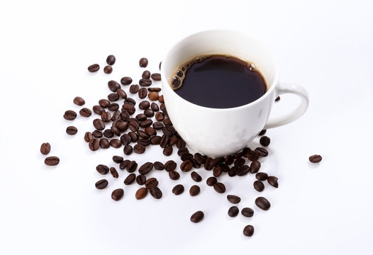 黑咖啡 咖啡豆