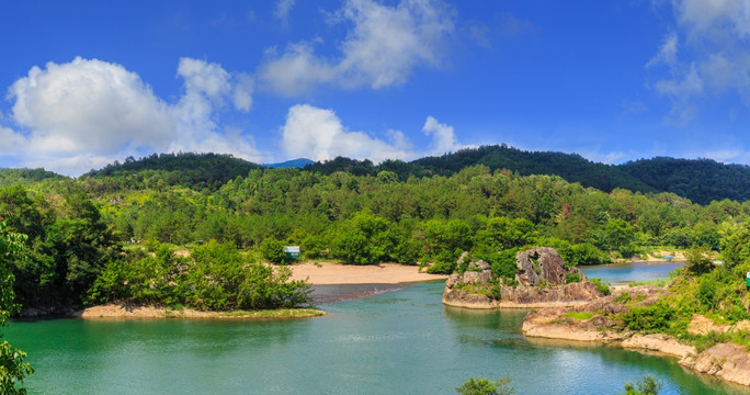 山水 楠溪江狮子岩