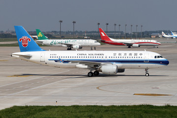 中国南方航空 飞机 机场